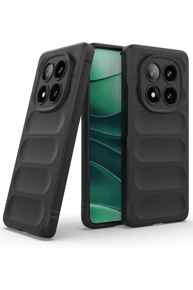 Xiaomi Redmi Note 14 Pro 4G Uyumlu Kılıf Optimum Silikon - Siyah