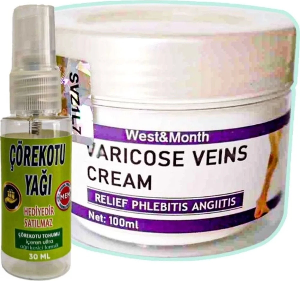 West & Month Varcse Vnis Bakım Kremi 100 ml + Çörek Otu Yağı 30 ml