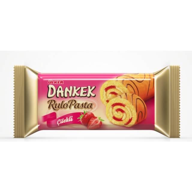 668-4 Dankek Rulo Çilekli 235gr 1 Adet