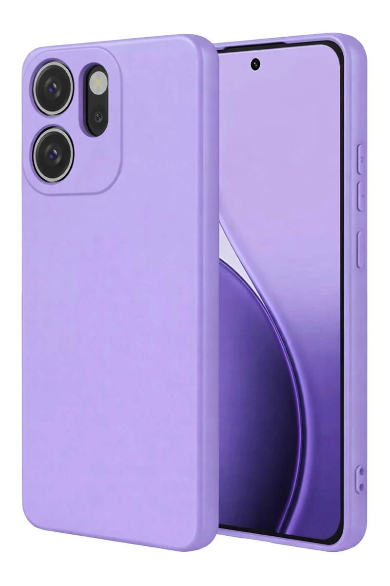 Oppo Reno 14F Uyumlu First Silikon - Lila