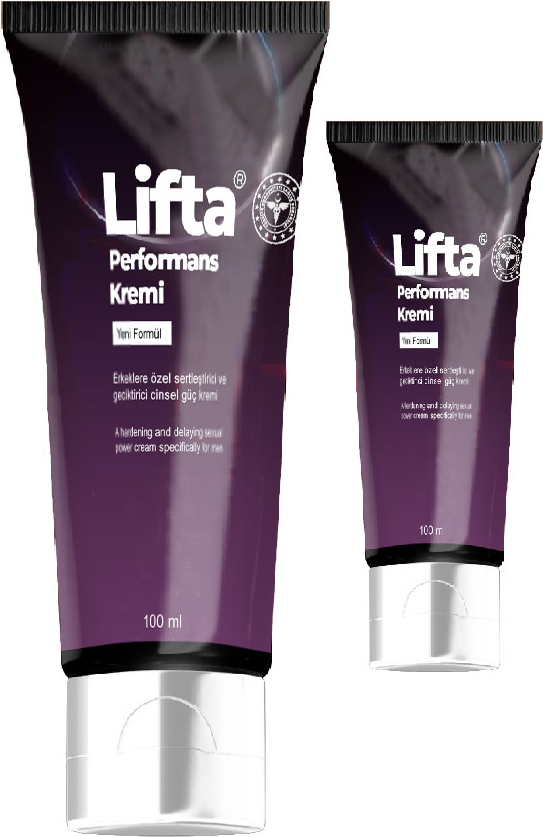 Liftacream 100ML 2 Adet Erkeklere red Ginsengli Epimediyumlu Aloe Veralı SertPe.nis Masaj Kremi