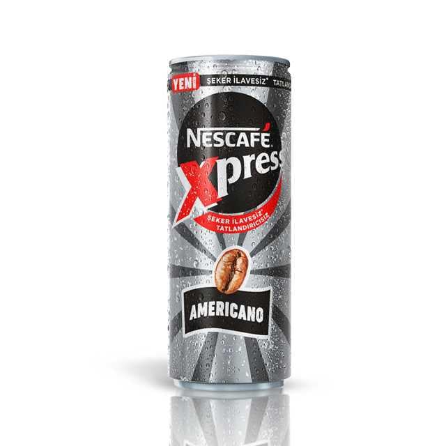Xpress Black Şekersiz 250ml KUTU 1 Adet