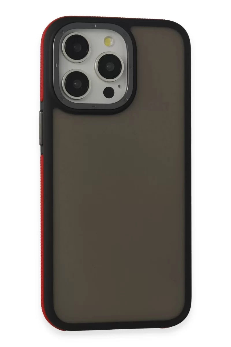 Apple iPhone 15 Pro Max Uyumlu Harvel Kapak - Kırmızı