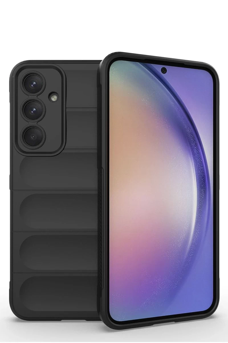 Samsung Galaxy M14 5G Uyumlu Kılıf Optimum Silikon - Siyah