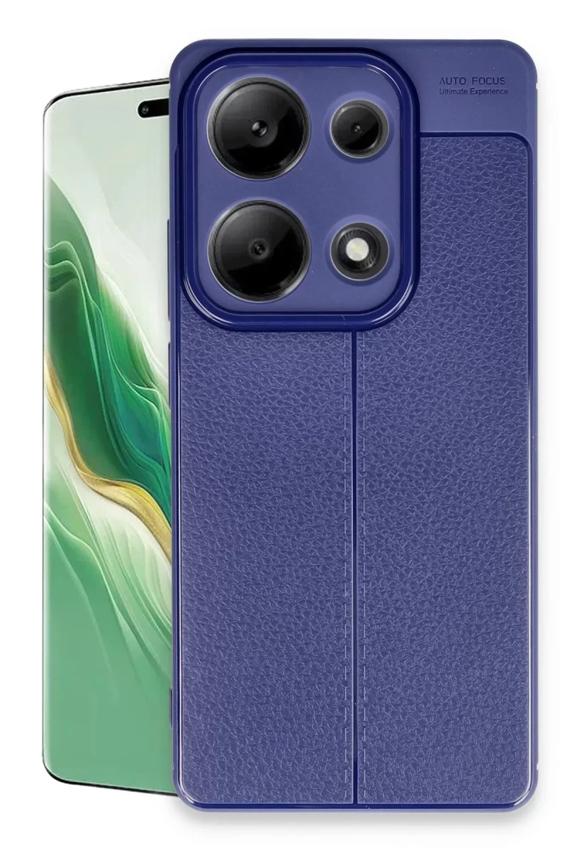Xiaomi Redmi Note 13 Pro 4G Uyumlu Kılıf Auto Focus Kapak - Lacivert