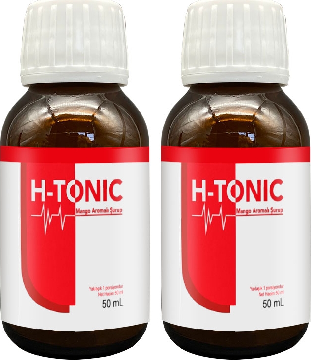 H-Tonic Şurup 2 Adet Yabani Ladin Reçinesi ve Kabuğundan Elde Edilen Bioflavonoidler Içeren Takviyeediciler