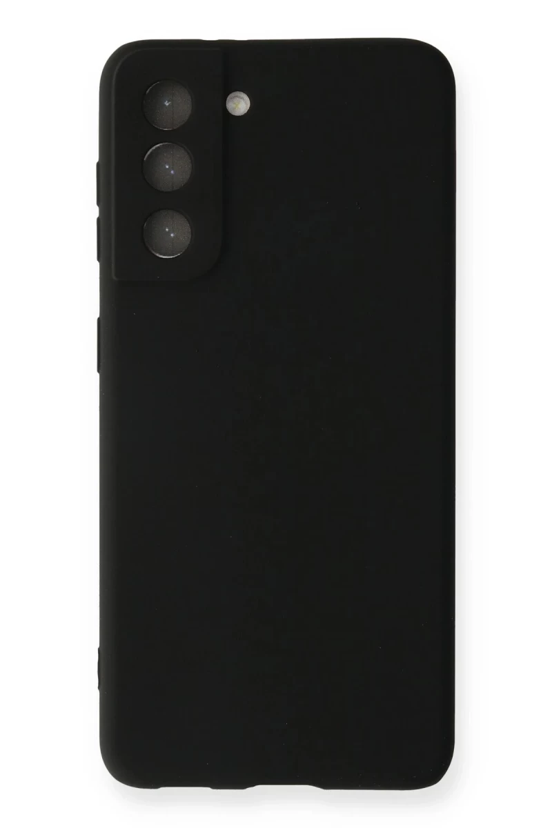Samsung Galaxy S22 Plus Uyumlu Kılıf First Silikon - Siyah