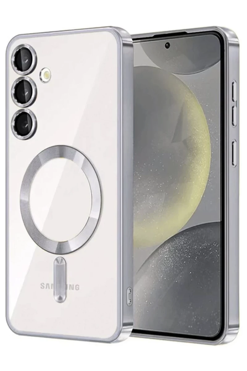 Samsung Galaxy A16 5G Uyumlu Kross Magneticsafe Kapak - Titan Gri