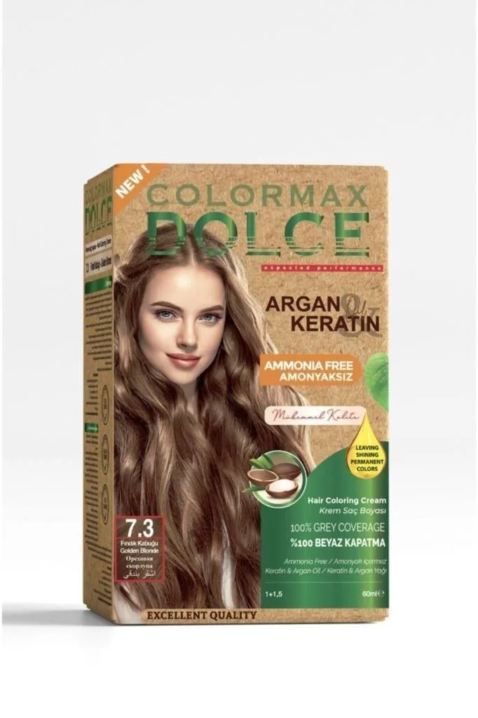 Dolce Amonyaksız, Doğal Set Boya - 7.3 Fındık Kabuğu