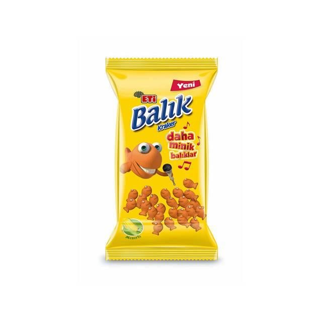 Balık Kraker Mini Mısırlı 70gr 10489 1 Adet