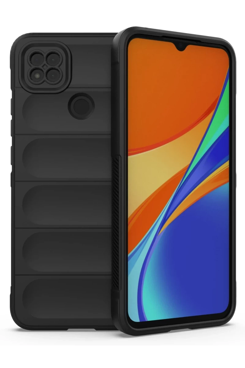 Xiaomi Redmi 9C Uyumlu Kılıf Optimum Silikon - Siyah
