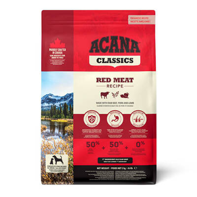 Classic Red Düşük Tahıllı Köpek Maması Tüm Irk ve Yaşam Evreleri 2 Kg