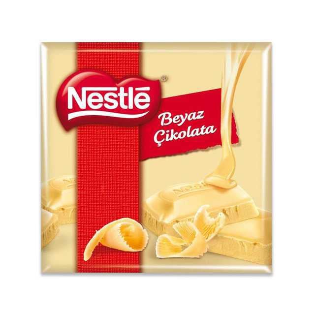Beyaz Çikolata Kare 60 Gr 1 Adet