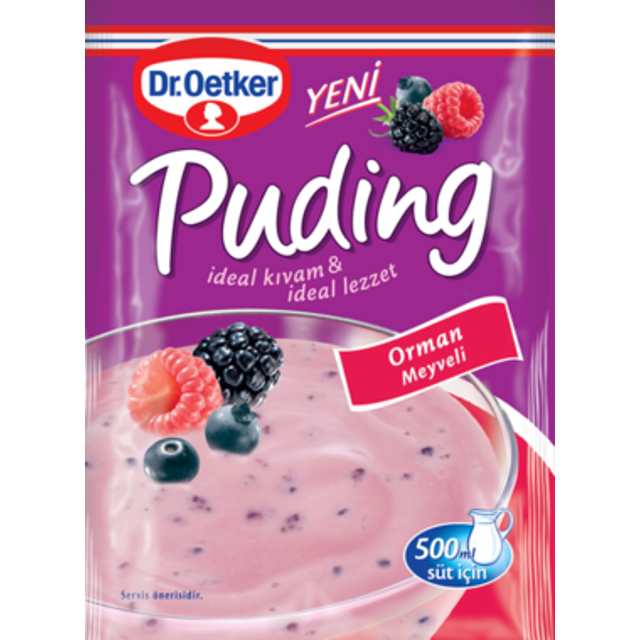 Orman Meyveli Puding 81gr 1 Adet