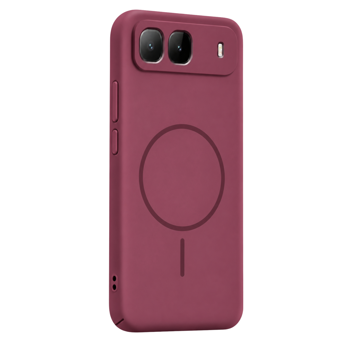 İnfinix Hot 60i 5G Mika PC Magsafe Kapak - Bordo
