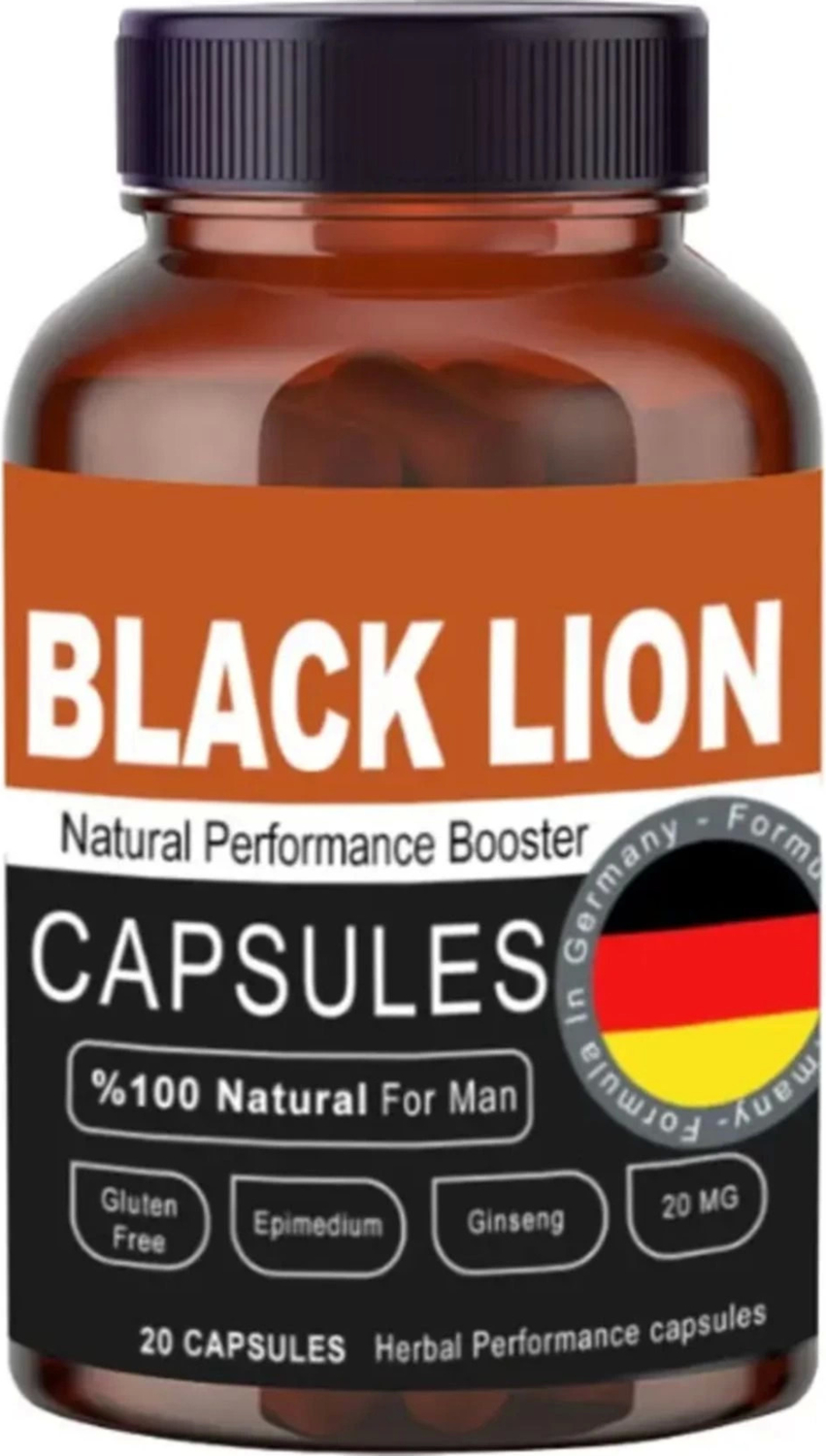 Black Lion Men Booster Erkeklere Özel  20li