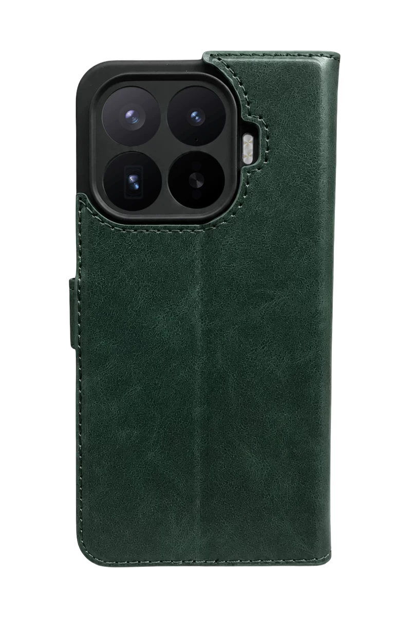 Xiaomi Mi 17T Pro Uyumlu Trend S Plus Kapaklı Kılıf - Yeşil
