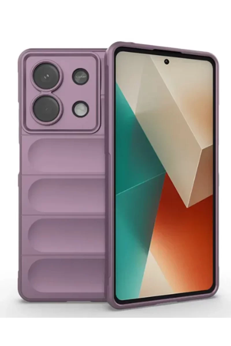 Xiaomi Poco X6 Uyumlu Kılıf Optimum Silikon - Mor