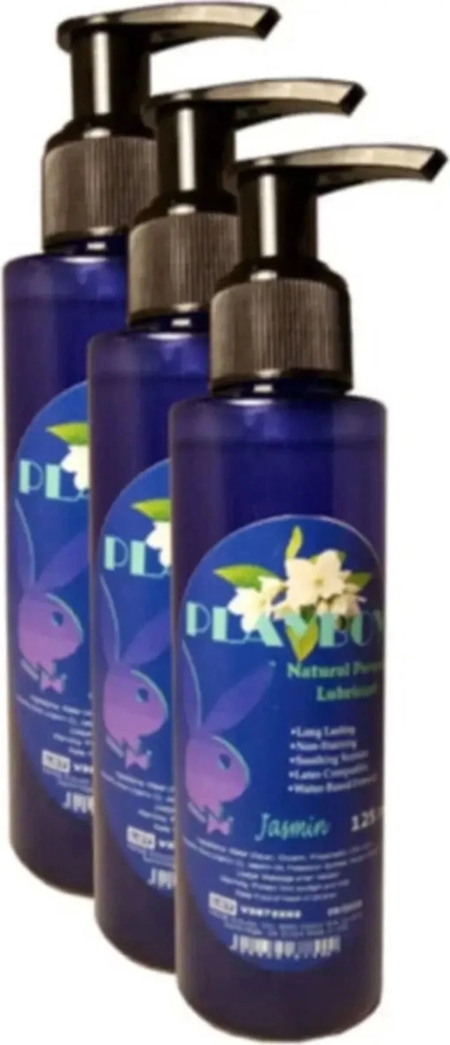 Süper Yasemin Aromalı Kayganlaştırıcı / Muzice Jasmine Flavored Natural Lubricant 375ML x 3 Adet