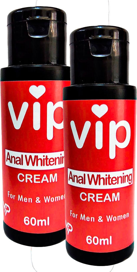 Vıp 2 Adet Kadın Erkek Analrenk Ton Kremi Analbölge Kremi 60 ml