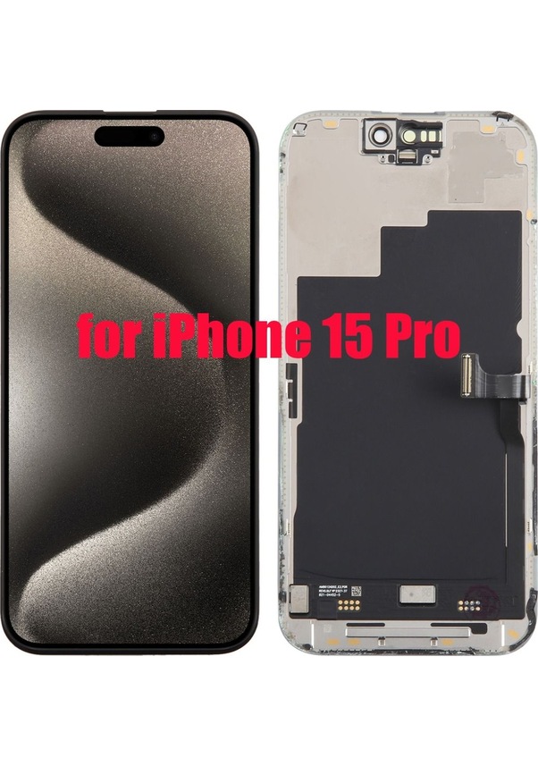iPhone 15 Pro Uyumlu Ekran (ZY İNCEL  FHD+ COF 108