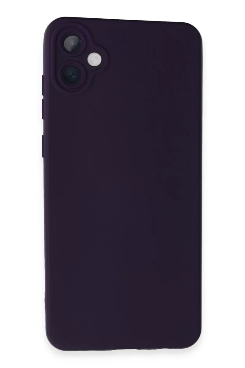 Samsung Galaxy A05 Uyumlu Kılıf Nano içi Kadife Silikon - Mor