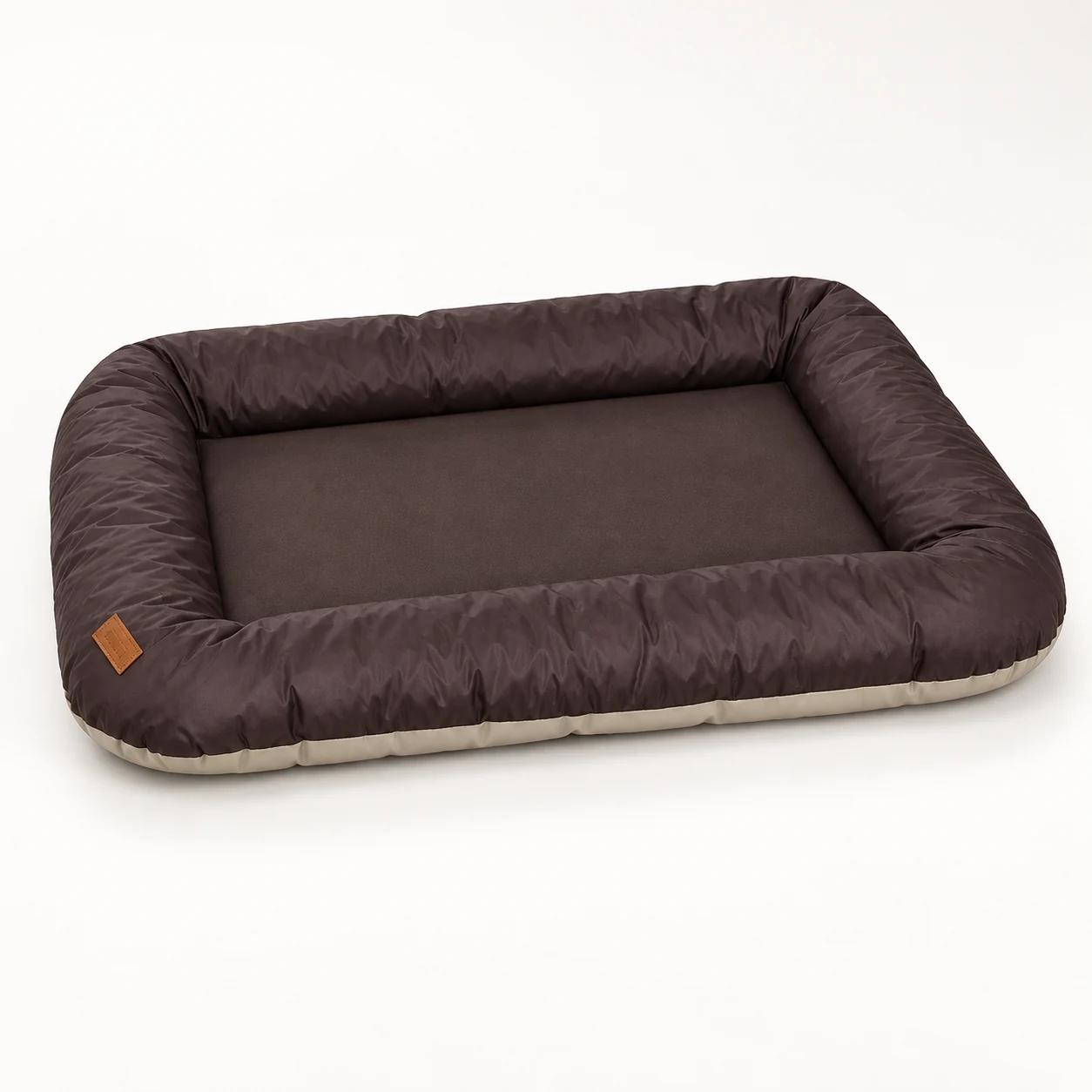 Premium Su Geçirmez İmperteks Yatak | Koyu kahverengi | L · 70 × 100 × 13 cm