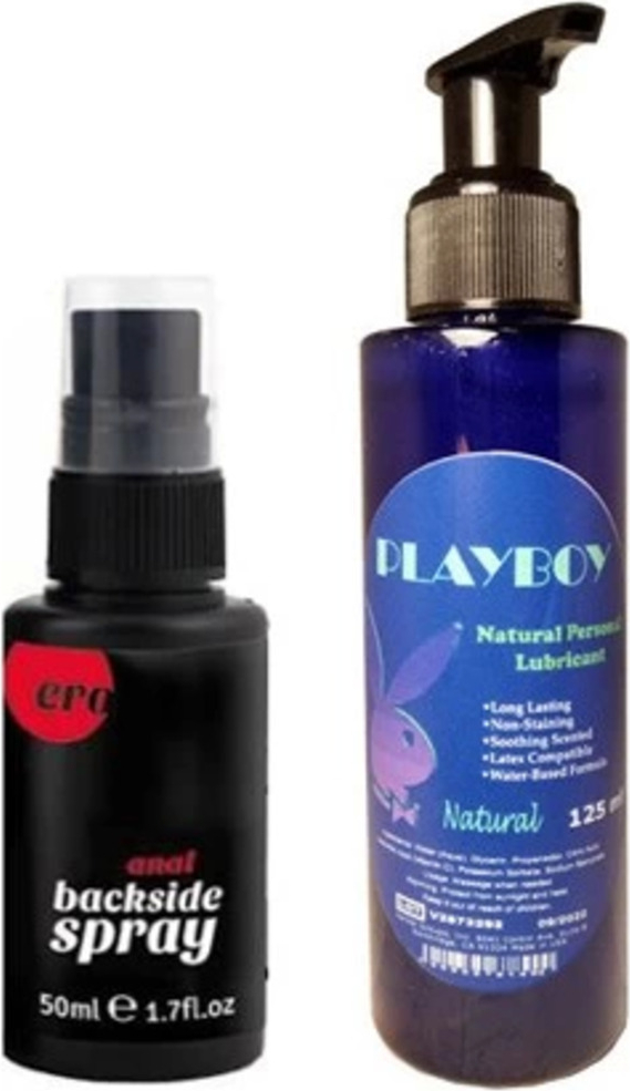 Ero Erkeklere Özel Sertleşme Sprey 50 ml Playboy 125ML Lubricant Gel
