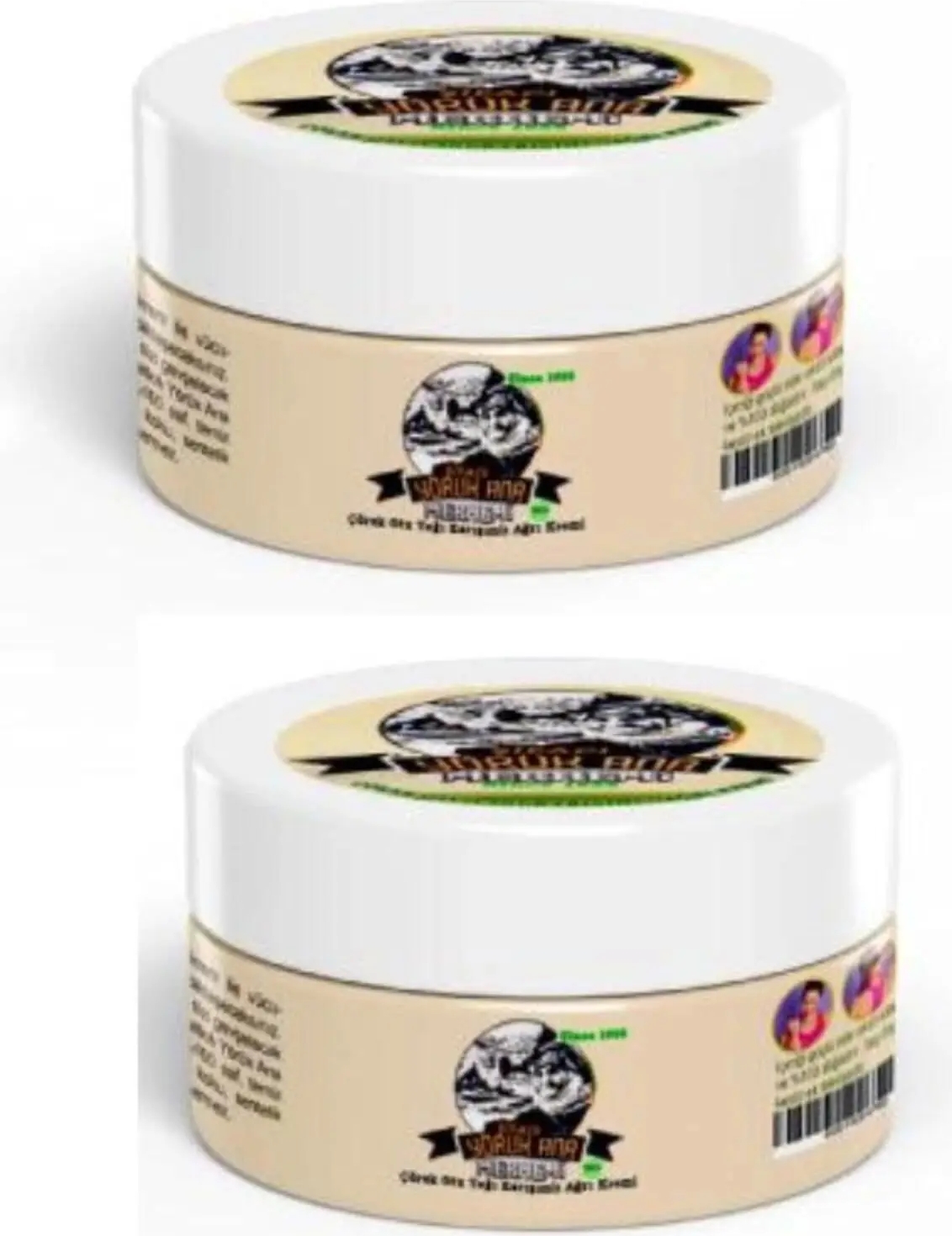 Süper Yörüklü Çörek Otu Yağı Karışımlı Masaj Bakım Kremi 50 ml 2 Adet