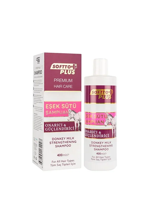 SOFTTO SAÇ BAKIM ŞAMPUANI 400 ML - EŞEK SÜTÜ 400ML