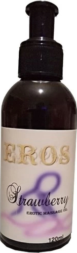 Eros Msgo - Eros Massage 120 ml  Aromatik Çilekli Masaj Yağı