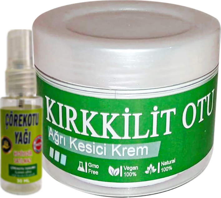 Kırkkilitotu 100 ml Painrah Atlama Cream Vücut Agrikremi + 30 ml Çörek Otu Agriyağı