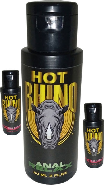 Hat Rhino Kadınlar ve Ap.erkekler Için Analrelax Cream 3 Adet Lubricantanalrahatlatıcı Kasgevşetici Kaydırıcıkrem 60 ml