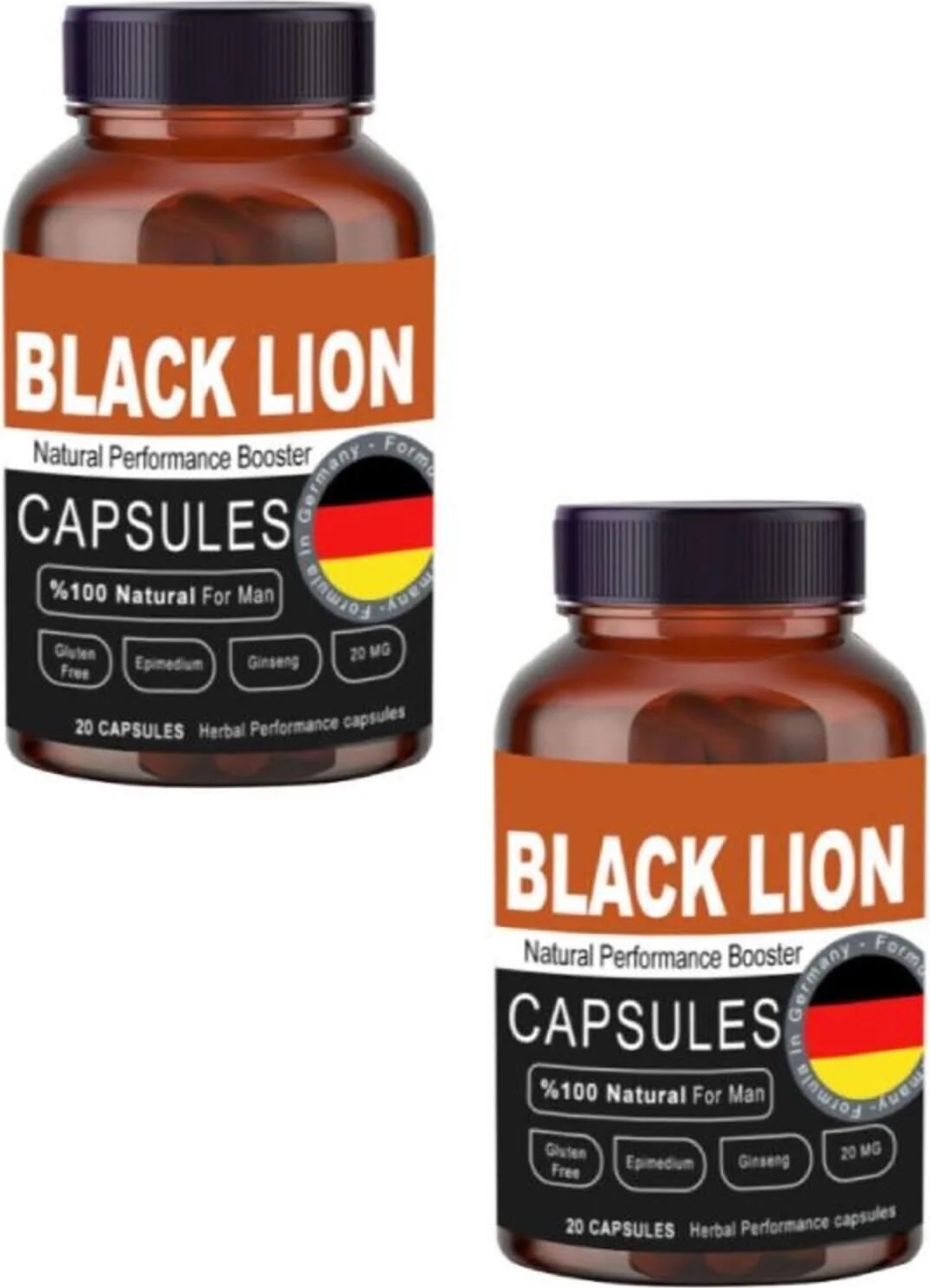 Black Lion Men Booster Erkeklere Çok Özel 20li x 2 Adet