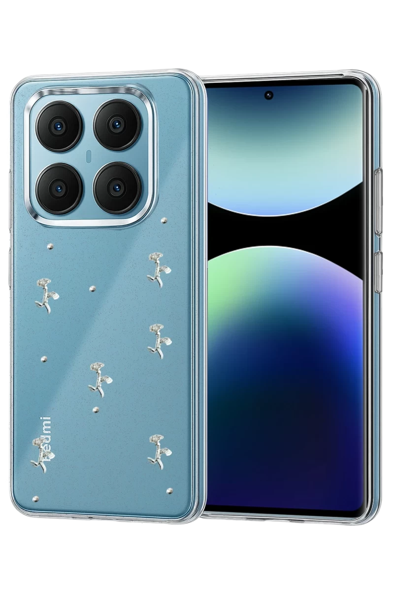 Xiaomi Redmi Note 14 Pro 4G Uyumlu Fiyonk Desenli Kapak - Desen 4