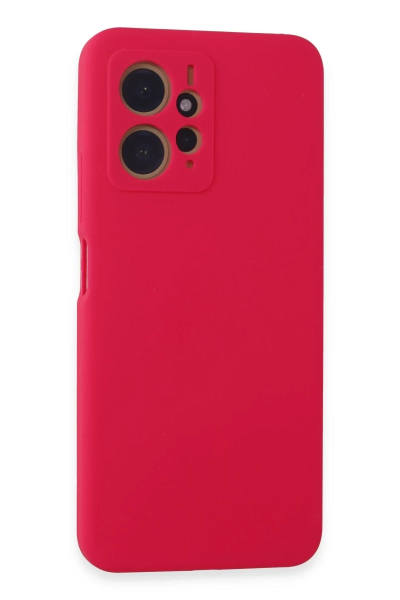 Xiaomi Redmi Note 12 4G Uyumlu Kılıf Nano içi Kadife Silikon - Pembe