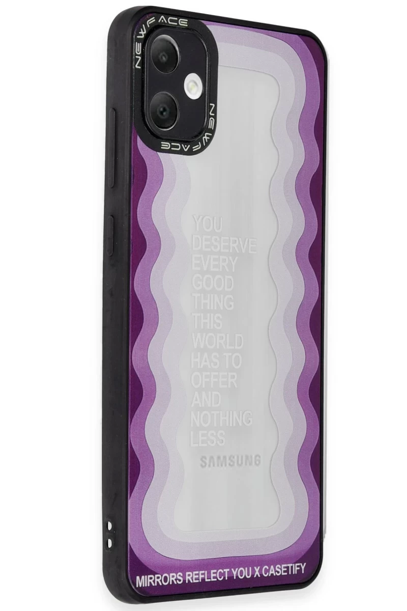Samsung Galaxy A05 Uyumlu Kılıf Mirror Desenli Kapak - Mirror - 5