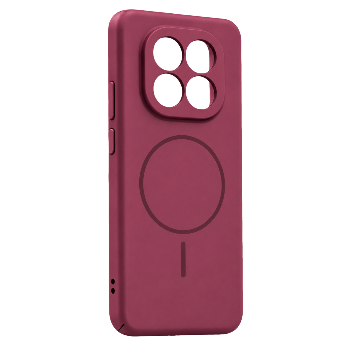 Xiaomi Redmi Note 14 Pro Plus Mika PC Magsafe Kapak - Bordo