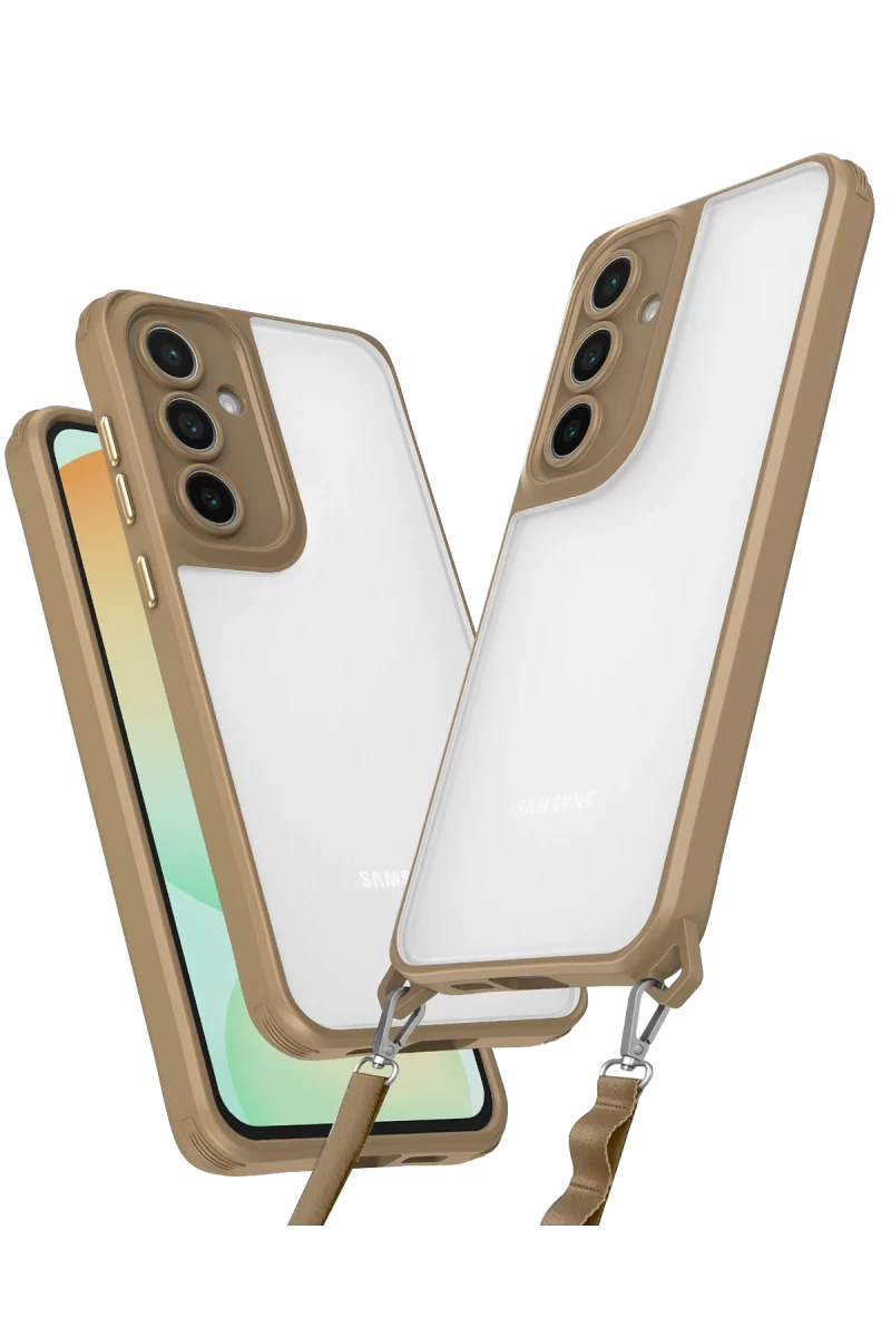 Samsung Galaxy A25 5G Uyumlu Kılıf Penta Silikon Kılıf - Çöl Titanyum