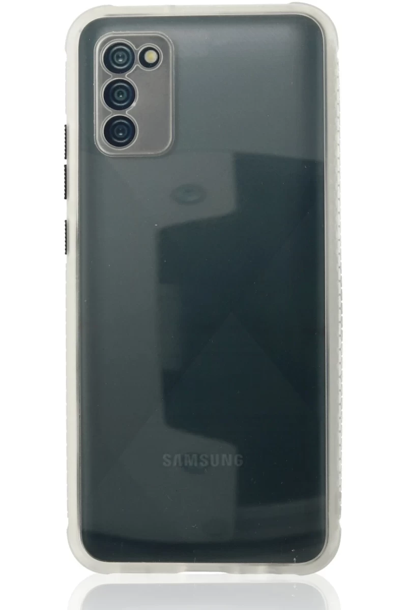 Samsung Galaxy A02S Uyumlu Kılıf Miami Şeffaf Silikon - Şeffaf