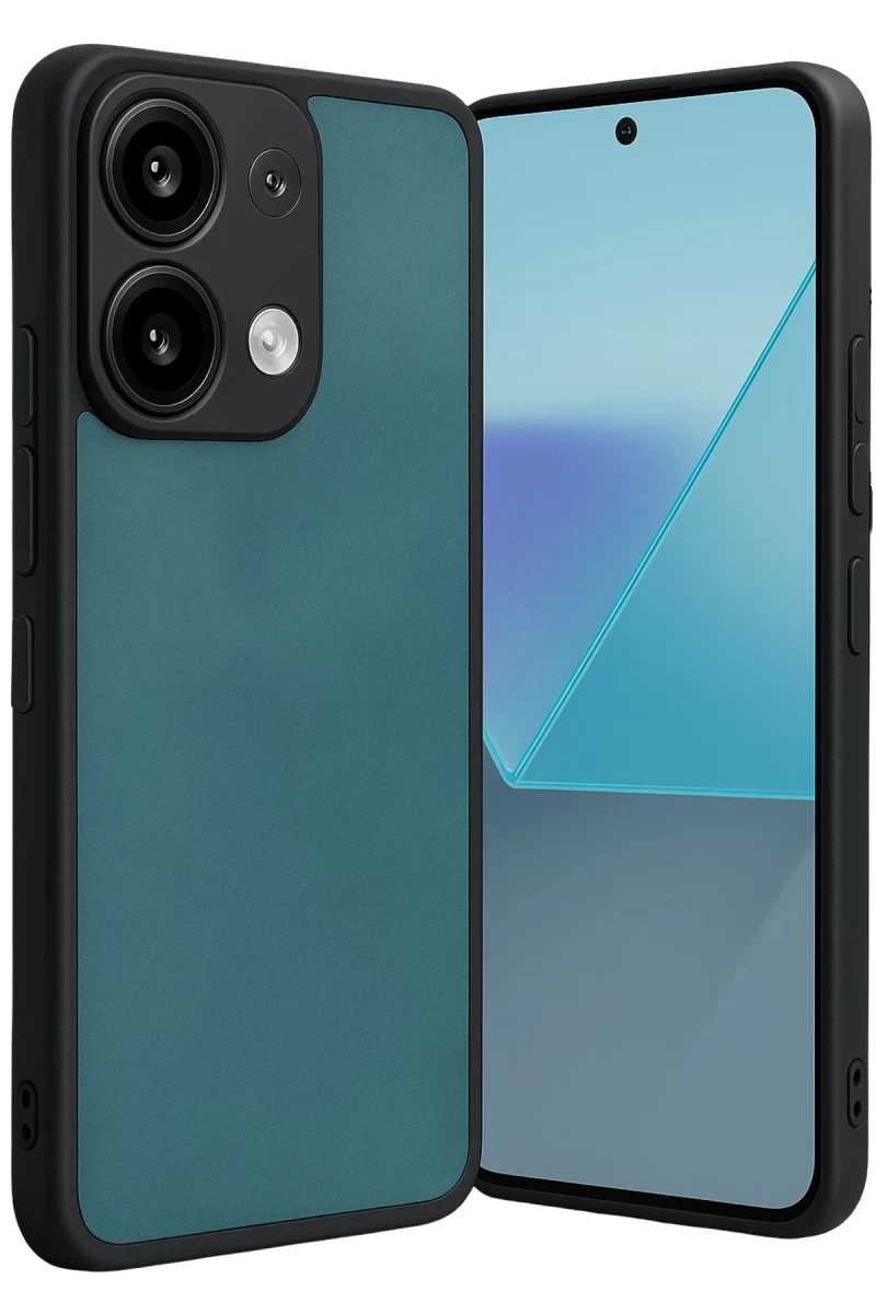 Xiaomi Redmi Note 13 4G Uyumlu Kılıf Aras Deri Kapak - Açık Yeşil