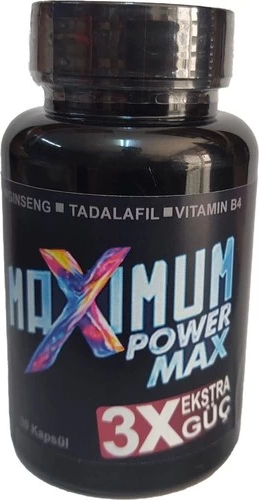 Maximum Power Maximum Asimox Maxımum Power Max Erkek Perrformanss 30 Lu