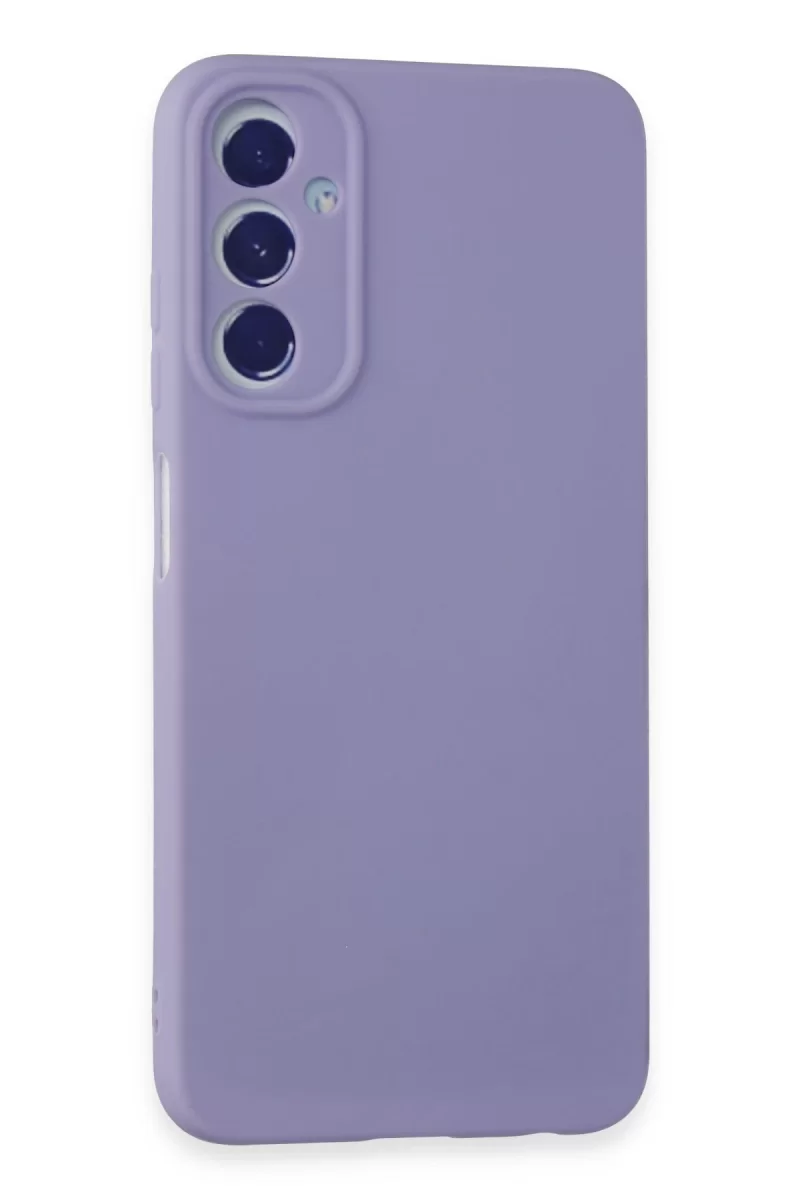 Samsung Galaxy A05S Uyumlu Kılıf First Silikon - Lila