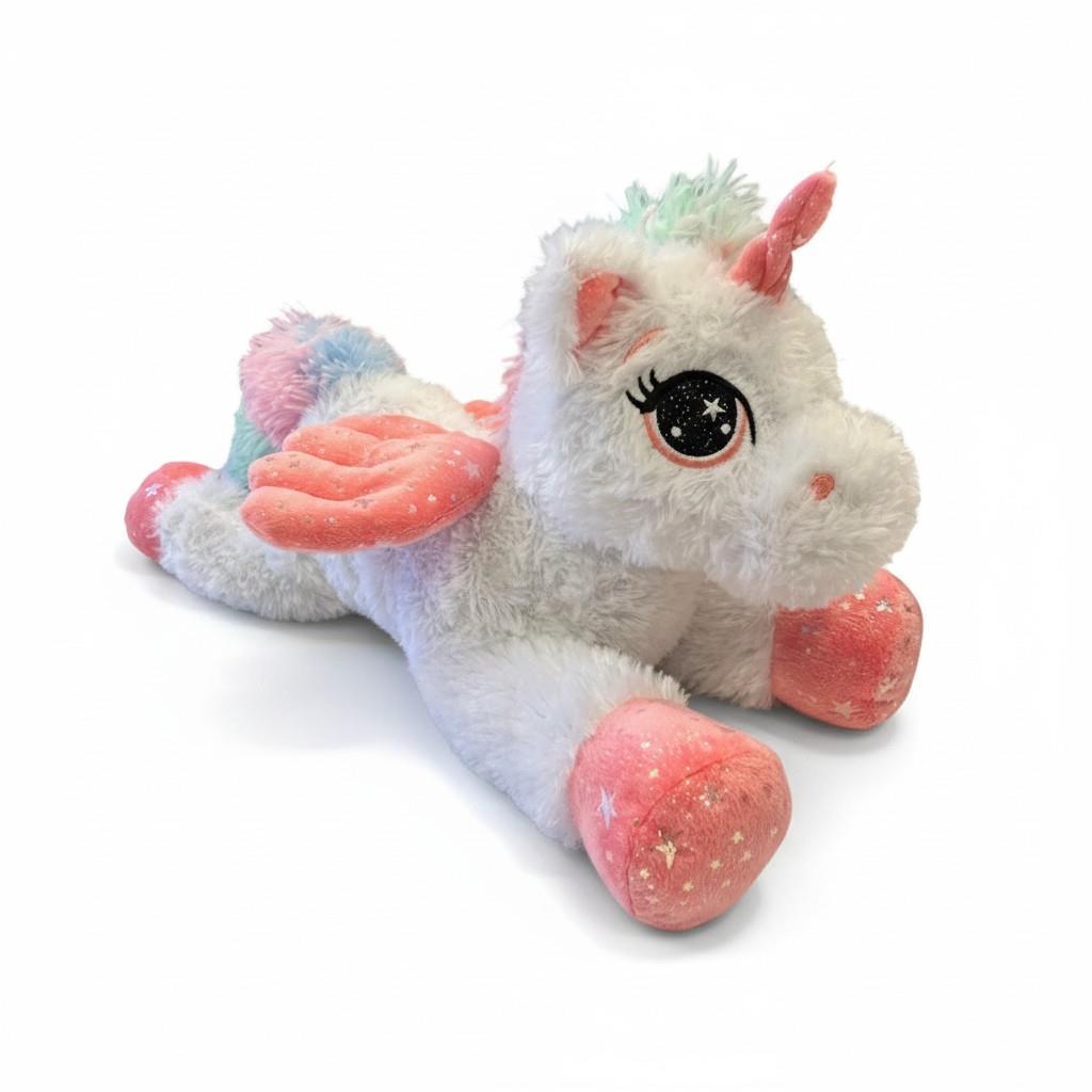 PL50112 45 CM YATAN PARLAK KANATLI BOYUNLU AT