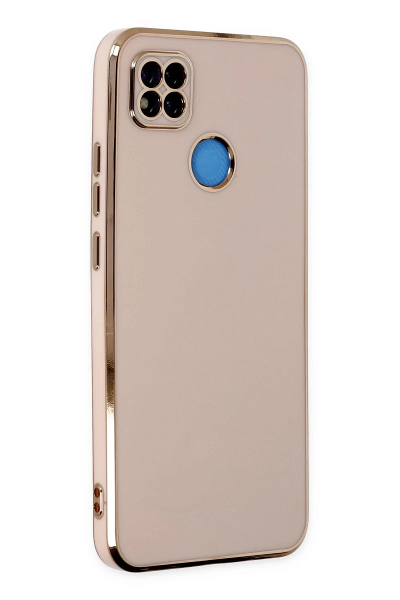 Xiaomi Redmi 9C Uyumlu Kılıf Volet Silikon - Pembe