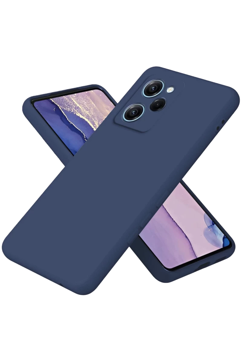Xiaomi Poco X5 Pro 5G Uyumlu Nano içi Kadife Silikon - Lacivert