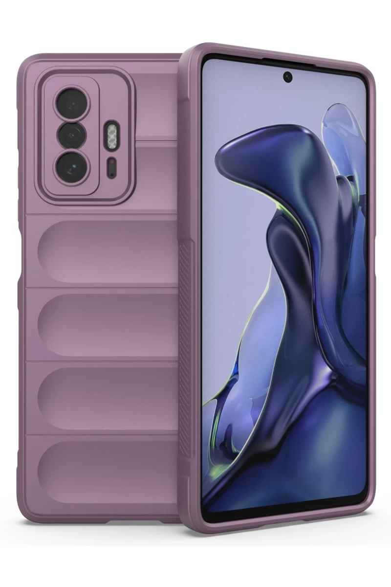 Xiaomi Mi 11T Uyumlu Kılıf Optimum Silikon - Mor