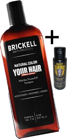 Brickell Erkeklere Saçsakal Beyazlıkgiderici 237 ml Şampuan + Hotrhino Seksperformans Kremi 60 ml