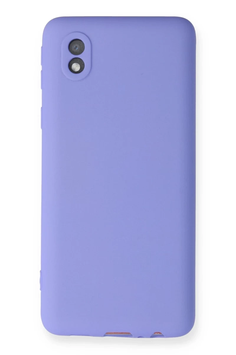 Samsung Galaxy A01 Core Uyumlu Kılıf First Silikon - Lila