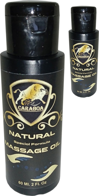 Caraboa Eroticmassage Oil / 2 Adet Kadın ve Erkekler Için Erotikmasaj Yağı 60 ml